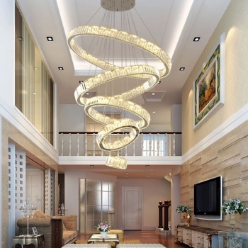 Đèn LED pha lê trang trí nội thất phòng khách hiện đại DL 007