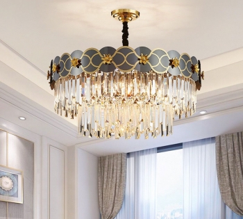 Đèn chùm pha lê trang trí nội thất chung cư cao cấp DC 047