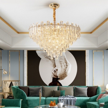 Đèn chùm pha lê nhập khẩu trang trí nội thất DC 051