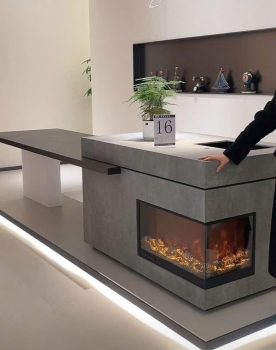 Lắp đặt lò sưởi nhập khẩu cho villa tại NovaWorld Hồ Tràm