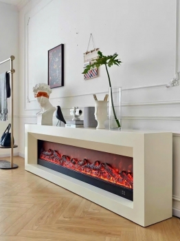 Phòng khách 50m² nên chọn lò sưởi kích thước nào?