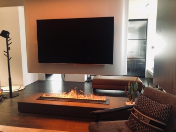 Lò Sưởi Giả Đồ Decor Không Thể Thiếu Cho Phòng Khách Chung Cư