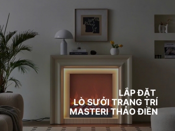 Lắp Đặt Lò Sưởi Trang Trí Cho Dự Án Masteri Thảo Điền HCM