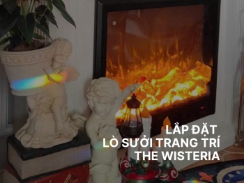 Lắp Đặt Lò Sưởi Trang Trí 3D, 4D Cho Dự Án The Wisteria